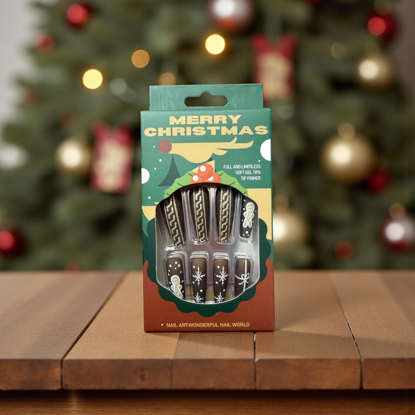 Long Christmas Nails