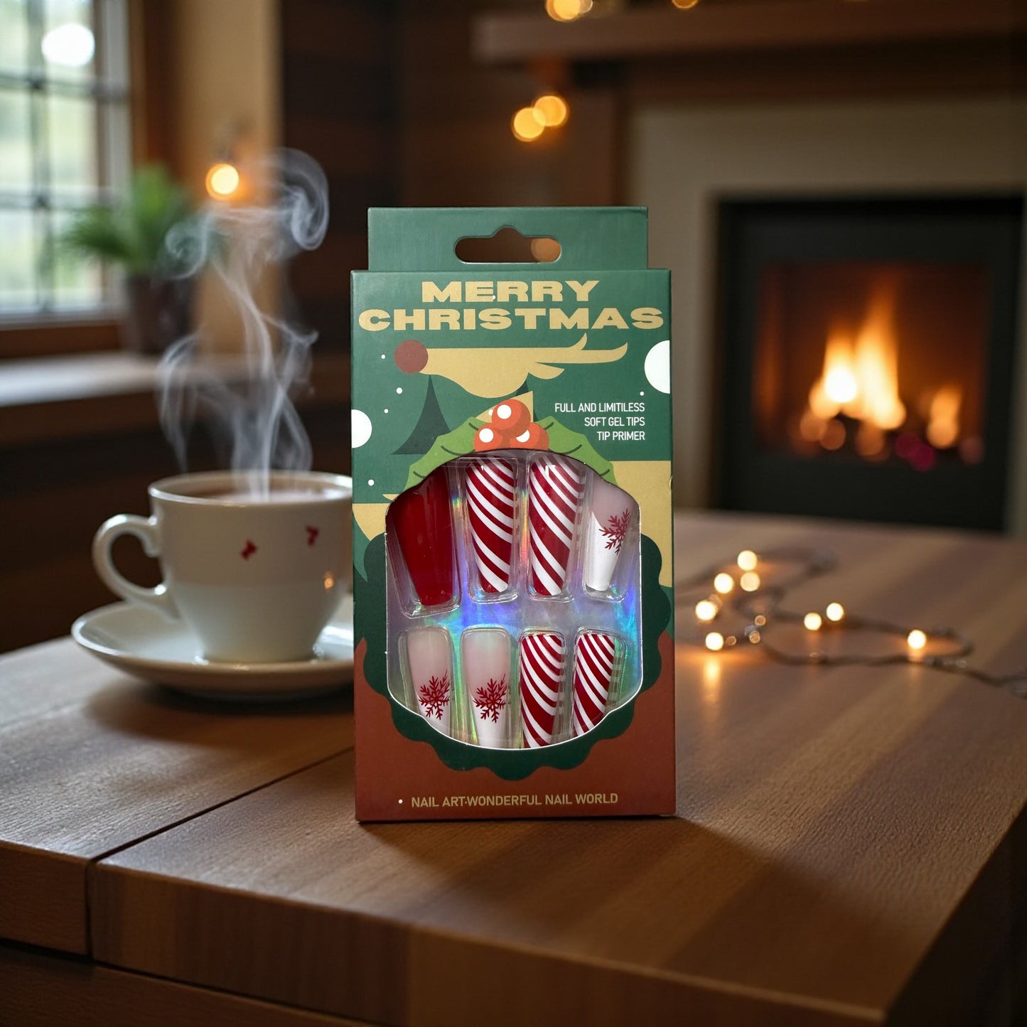 Long Christmas Nails