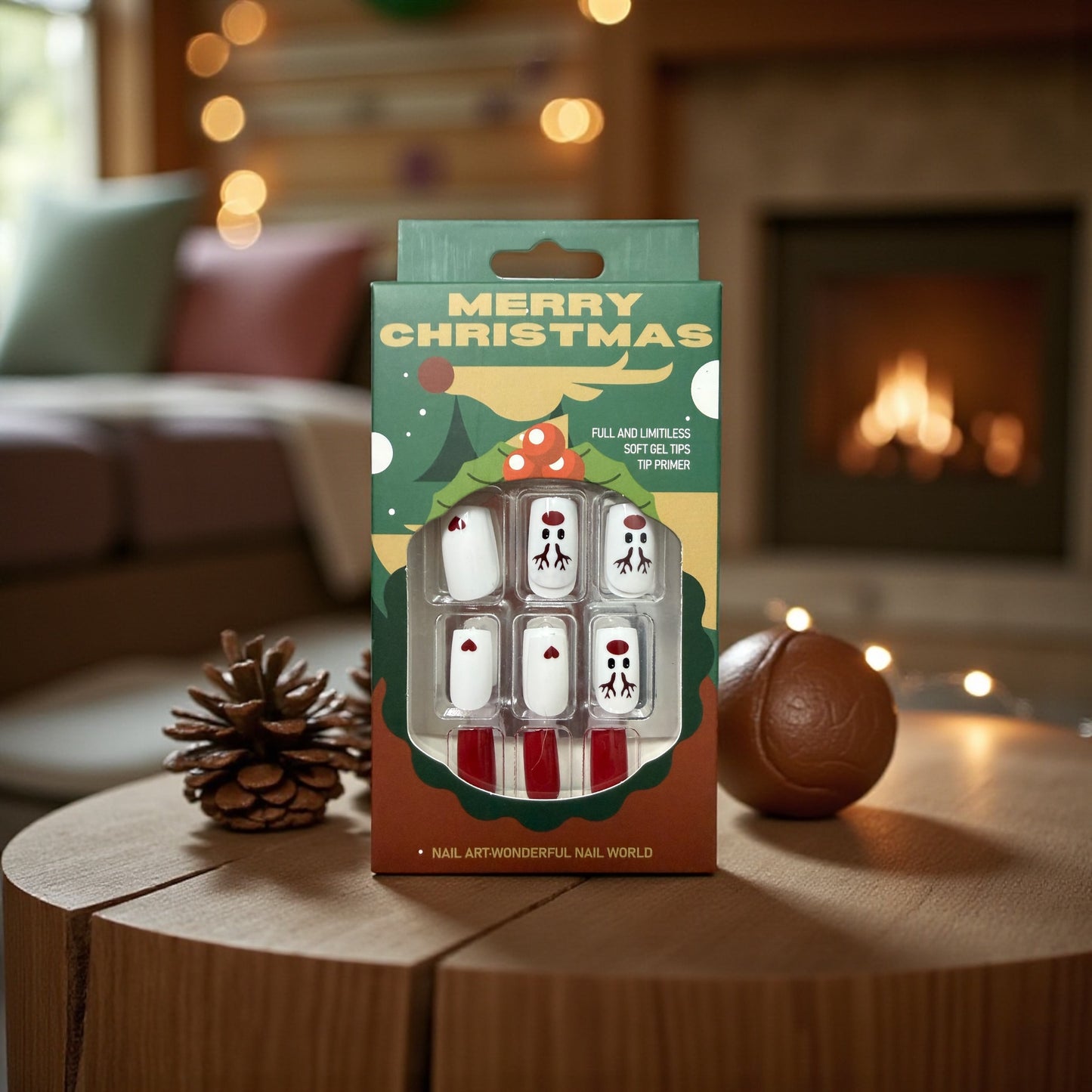 Medium Christmas Nails