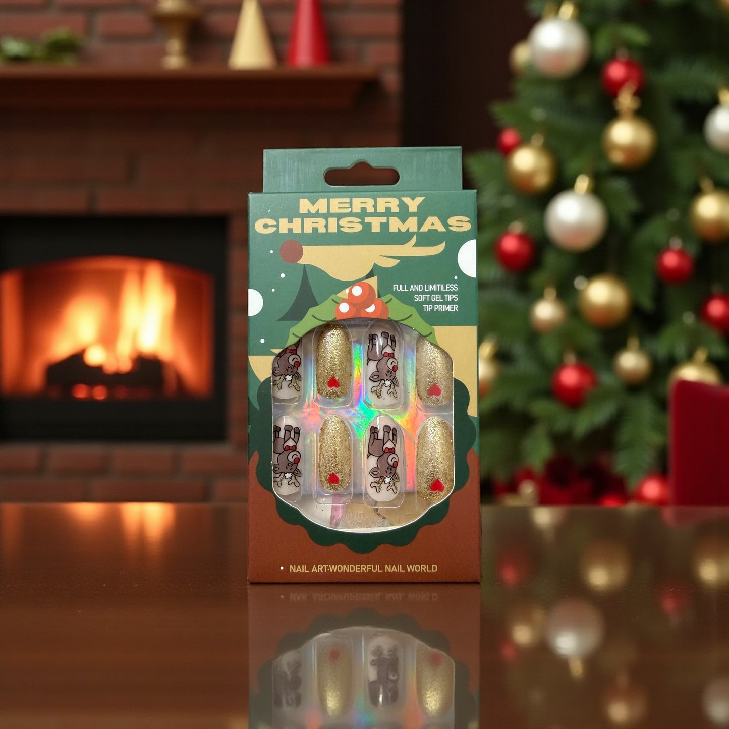 Long Christmas Nails